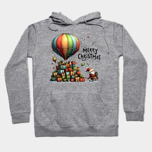 Festive Cartoon Delights: Elevate Your Holidays with Cheerful Animation and Whimsical Characters! Hoodie